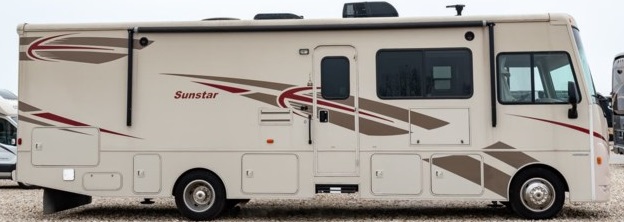32 foot class A motorhome rental Ontario from rolling vacations